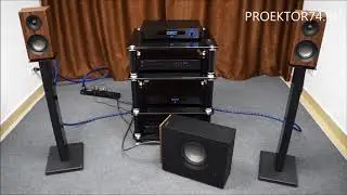 Jamo S 801 & Jamo S 808 SUB Прослушивание полочной акустики  + сабвуфер