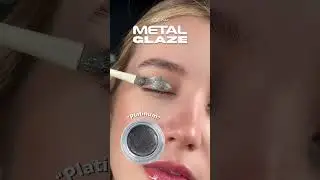 Лучшие металлические подводки для глаз 🤯✨ #макияж #графическаяподводка #подводкадляглаз #графичес...