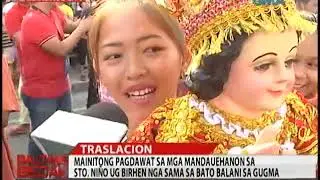 Balitang Bisdak: Mainiton nga Pagdawat sa Imahen sa Sr. Sto. Niño ug Birhen sa Guadalupe