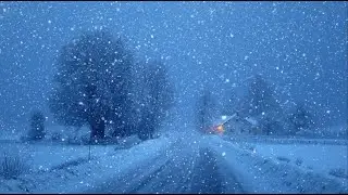 Heavy Blizzard Sounds for Sleep 1 Hour  Pure Winter Ambience &bull; No Music
