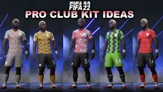 FIFA 22 BEST PRO CLUB/CREATE-A-CLUB KITS!