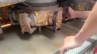 How to polish granite by using fickert abrasive?