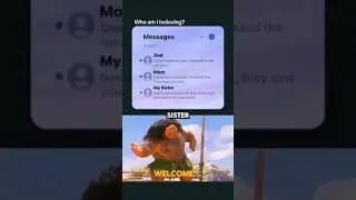 Sister be clutching 🔥💥 #shorts #funny #meme #moana #sisterhood #welcome #clutch #fyp #viralshorts