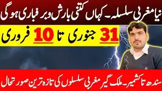 New Western Disturbance Final Forecast | Rain & Snowfall Update Across Pakistan