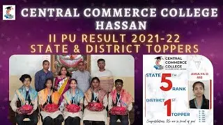 Achievements by CCC Students in 2021-22 II PU RESULT