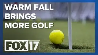 Warm fall weather means 'bonus golf' for West Michigan courses
