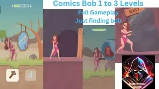 Comics Bob Level 1 to 3 Full Gameplay Just Finding Bob ( Sankranti Special part - 1 ) @DVTgamer1