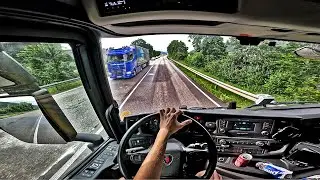 Scania Next Gen | Ein Tag als Postfahrer in Deutschland &ndash; LKW-Fahrt & Fahreralltag hautnah in 4K