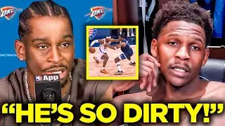 Anthony Edwards PLAYS DIRTY & CRIES As Shai Gilgeous-Alexander HUMILIATES Him on LIVE TV!