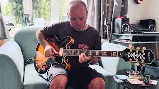 Mac DeMarco - Freaking out the Neighbourhood. Guitar loop on Epiphone Sheraton Pro II.