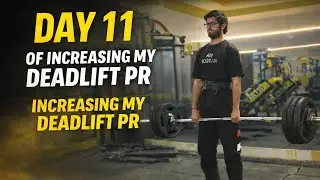 Deadlift PR Journey Day 11 💀 | Still Pulling Heavy
