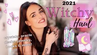 Huge Witchy Haul 2021! Books, Crystals, Oracles & More!