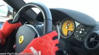Ferrari 430 Scuderia in Action - Ride Rev Accelerations Fly Bys Drifts