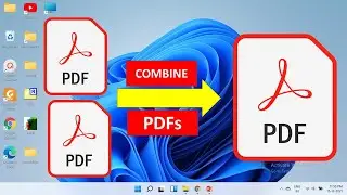 Как объединить PDF-файлы &mdash; Windows 11