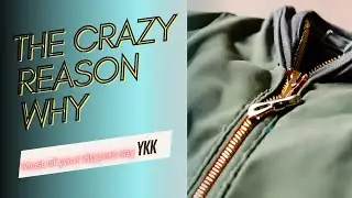 The Crazy Reason Why Half Of Your Zippers Say YKK.