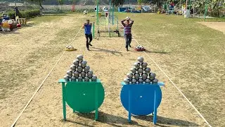 who will win the intense challenge of speed and focus ? #funny_local_game