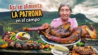 El mejor alimento del campo 🍱🍲☕️ La casa de la Patrona 🏡👵🏻