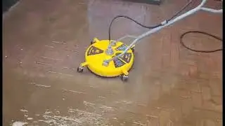 Block paving cleaning
