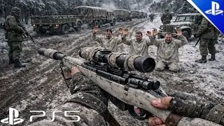 They Surrendered in the Freezing Snow &mdash; World War II / Cinematic Gameplay [PS5 4K]