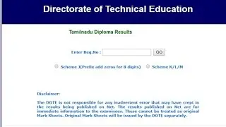 Link diploma result oct/nov 2019 How To Check ||Geniune Thamizhan