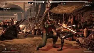 MKX jax death combo