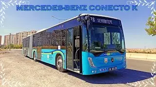 SIFIR KM İLK SEFER | MERCEDES-BENZ CONECTO K | Şanlıurfa Büyükşehir Belediyesi | Yollarda İlk Gün