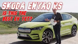 Skoda Enyaq coupe one of the best EV's gets a big update