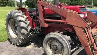 International CaseIH 595 Model 95 Series Utility Tractor - 3.4L 4Cly - 60 HP Diesel Engine - 1991-94