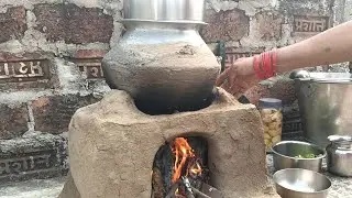 Daily routine 😊#villagelife 