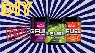 how to make gfuel with house hold items
