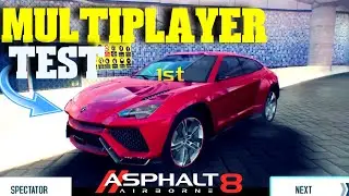 TANKED KING - Asphalt 8 Airborne: Lamborghini Urus Multiplayer test