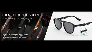 Metal Ring Decoration Acetate Optical Frames | 2025 Collection | Searay Optical