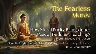 The Fearless Monk: How Moral Purity Brings Inner Peace | Buddhist Teachings