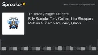 Billy Sample, Tony Collins, Lito Sheppard, Muhsin Muhammad, Kerry Glenn
