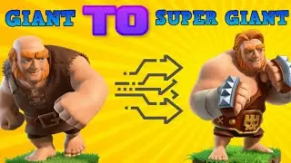 MAX GIANT VS SUPER GIANT (ATTACK BASED) | COC