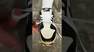 How to Lace Your Nike Sneakers Without Tying Them #footcomfort #fashionablefeet #nike #lacing