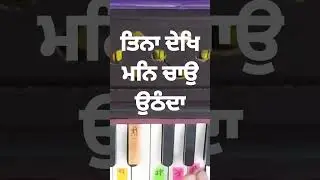 Click top corner three dots and then description for full shabad
