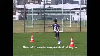 Koordinations&uuml;bung Fu&szlig;ball - Tanner Speed