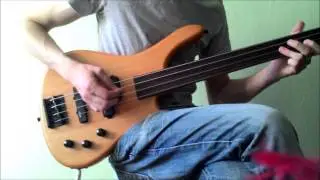 Stagg BC300FL-NS fretless bass quick demo