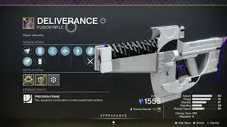 Deliverance God Roll Review - Destiny 2 the Witch Queen