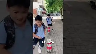 Three Siblings Run Madly to School&hellip; The Ending is Emotional