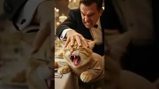 The great struggle of a small hungry cat #foryou #shorts #youtubeshorts #trending
