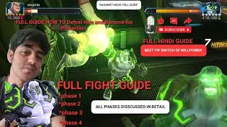 HULK (BAHAMET) FULL GUIDE IN HINDI - 8.2.6 Boss - MCOC | Marvel contest of champions | 8.2.6 Mcoc