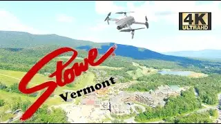 Stowe Vermont || 4K drone footage || Tibetan vlogger
