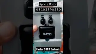 S600 Earbuds ll Faster Earbuds ll Wireless Handfree ll  Faster Blutoth #shorts