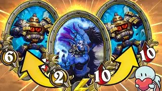 10 FREE Tavern Spells EACH TURN! | Hearthstone Battlegrounds