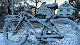 Winter in Hamburg 🇩🇪 | Snowfall Transforms the City (4K)