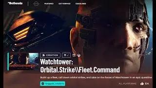 Starfield Mods | Watchtower: Orbital.Strike\\Fleet.Command Part 1 - A paid mod | Featuring: DGO