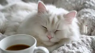 A day with my cat | Cozy chill music for Happy Mornings | lo-fi for your slow day | cat lover music