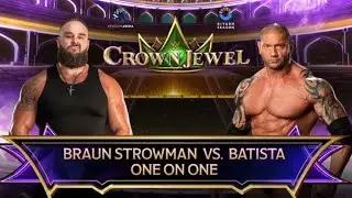 Braun Strowman vs Batista 